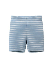 Load image into Gallery viewer, AVAUMA Stripe Pattern Newborn Baby Little Boys Girls Snug-Fit Pajamas Summer Short Sets Pjs Kids Clothes (L/Dark Blue)
