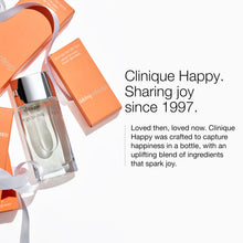 Load image into Gallery viewer, Clinique Happy Eau de Parfum Spray | Notes of Grapefruit, Bergamot, Hawaiian Wedding Flower + Spring Mimosa | Perfumes for Women, 1 Fl Oz