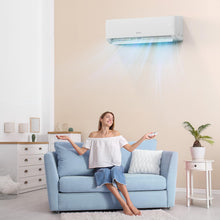 Load image into Gallery viewer, ROVSUN 4 Zone 38000 BTU (12K/12K/12K/12K) Mini Split AC/Heating System, 20 SEER2 Quad Zone Ductless Wall Mounted Air Conditioner with Pre-Charged Condenser, Heat Pump & 25Ft Line Set, 208-230V