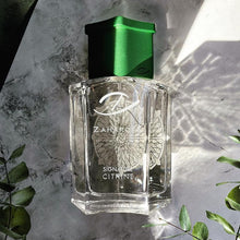 Load image into Gallery viewer, zaharoff Signature Citrine Eau de Parfum, Clear Glass Bottle with Green Cap