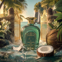 Load image into Gallery viewer, Mahajan Desperado Eden Eau de Parfum – Exotic Sweet Tropical Cologne – Irresistible with Creamy Coconut & Fresh Mint – Long-Lasting Luxury Fragrance for Men (3.4 oz)