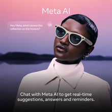 Load image into Gallery viewer, Ray-Ban Meta (Gen 2), Wayfarer, Shiny Cosmic Blue | Smart AI Glasses for Men, Women — 2x Battery Life — 3K Ultra HD Resolution — 12 MP Ultra-Wide Camera, Audio, Video — Transitions® Sapphire Lenses