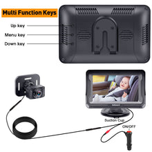 Load image into Gallery viewer, DoHonest Baby Car Camera HD 1080P - Rear-Facing Car Baby Monitor with Night Vision, Adjustable View Angle, Easy Setup, Anti-Glare Display, Safety for Kids & Infants