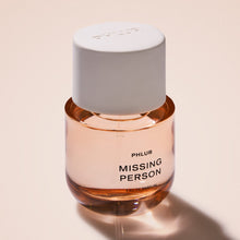 Load image into Gallery viewer, PHLUR Missing Person Eau de Parfum - Full Size Perfume for Women & Men Fragrance - Floral Skin Musk Perfume with Bergamot, Musk, Orange & Sandalwood (50mL)