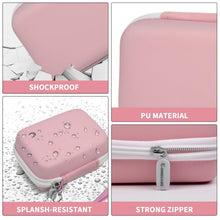 Load image into Gallery viewer, Carrying & Protective Case for Digital Camera, AbergBest 21 Mega Pixels 2.7" LCD Rechargeable HD/Kodak Pixpro/Canon PowerShot ELPH 180/190 / Sony DSCW800 / DSCW830 Cameras for Travel-Pink