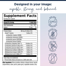 Load image into Gallery viewer, Designs for Health ProbioMed Women - Vaginal Probiotics to Support pH Balance, Vaginal Comfort, Immune Health & Gut Health for Women - Dairy-Free Probiotic (30 Capsules)