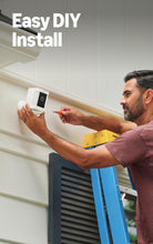 Load image into Gallery viewer, Ring Spotlight Cam Plus, Battery (newest model), Home or business security with HD video, Two-Way Talk, Color Night Vision, and Security Siren, Black