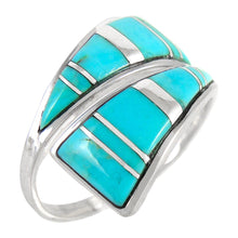 Load image into Gallery viewer, Turquoise Ring Sterling Silver (PICK COLOR) (Turquoise, 7)
