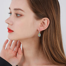 Load image into Gallery viewer, YYmqmq Bee Earrings 925 Sterling Silver Abalone Dangle Earrings Jewelry Bee Gifts for Women Girlfriend