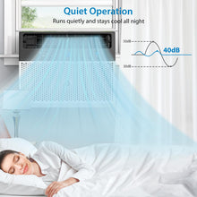 Load image into Gallery viewer, 6000 Btu U-Shaped Window Air Conditioner, WiFi & App Control, Ultra Quiet, Enabled Saddle Window AC Unit Cools Up to 300 Sq. ft, Cooling, Dehumidifier, Flexible for Home/Office
