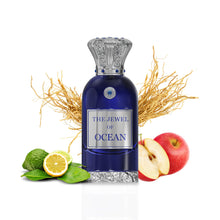 Load image into Gallery viewer, ANFAR LONDON The Jewel of Ocean Extrait de Parfum, Unisex Fragrance, Fresh & Citrusy with Floral & Woody Notes, Long-Lasting Scent, Elegant Perfume for Men and Women, Premium Fragrance