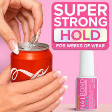 Load image into Gallery viewer, Super Strong Nail Glue for Press On Nails, Nail Tips & Acrylic Nails (8ml) NYK1 NailBond Brush On Glue for Press Ons, Tips & Acrylics - Long Lasting, Maximum Strength, Mess-Free Application