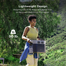 Load image into Gallery viewer, EF ECOFLOW DELTA 2 MAX Power Station with Smart Extra Battery, Expand Capacity from 2048Wh to 4096Wh, Solar Generator for Home Backup, Emergency, Outdoor Camping