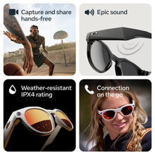 Load image into Gallery viewer, Oakley Meta HSTN, Clear | Smart AI Glasses for Men, Women — Performance for Sports, Athletes — Camera, Audio, Video — 8 Hour Battery — 3K HD Resolution — Clear to Grey Transitions® Lenses