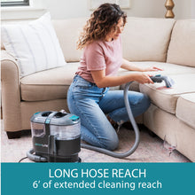 Load image into Gallery viewer, Kenmore KW2001 SpotLite Portable Carpet Spot Cleaner & Pet Stain Remover, 17Kpa Powerful Suction with Versatile Tools for Upholstery, Couches, Car and Auto Detailer, Gray