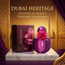 Load image into Gallery viewer, Ajmal Senora Eau De Parfum 2.5 Oz / 75 ML Perfume For Women | Elegant Floral-Woody Fragrance with Almond, Orange Blossom & Vanilla Long Lasting Spicy Aromatic Fragrance - Made in Dubai