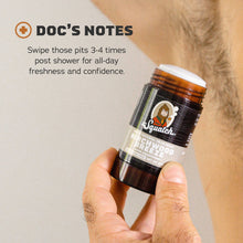 Load image into Gallery viewer, Dr. Squatch Natural Deodorant for Men 4 Pack Pine Tar – Odor-Squatching Men's Deodorant Aluminum-Free - Odor Protection Men's Deodorant