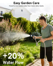 Load image into Gallery viewer, AYURA Retractable Garden Hose Reel 100 ft x 1/2 inch with Pro Metal Shaft, Heavy Duty Automatic Garden Hose Reels with Kink-Free Rewind and Lock at Any Length, Wall Mount Water Hose Reel for Outside