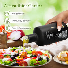 Load image into Gallery viewer, World's Best Gold Award - Laurel & Flame Olympia PGI Olive Oil Extra Virgin - Polyphenol Rich (706 MG/KG) - USDA Organic - Multiple Award Winning – 60X Hydroxytyrosols - Early Harvest - Cold Pressed (500 ml/16.9 fl oz)