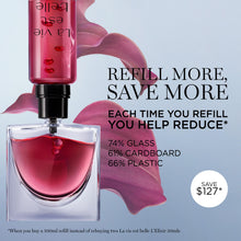 Load image into Gallery viewer, Lancôme La Vie Est Belle L'Elixir Eau de Parfum - Long Lasting Fragrance with Raspberry, Violet & Cocoa Butter - Floral Women's Perfume - 1.7 Fl Oz