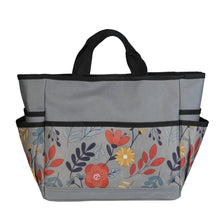 Load image into Gallery viewer, MDSTOP Garden Tool Bag, Garden Tool Kit Holder Home Organizer Storage Carrier, Oxford Garden Hand Tool Storage Tote Organizer with Handle and 8 Roomy Pockets, Floral Gardening Gift, Tools Not Included