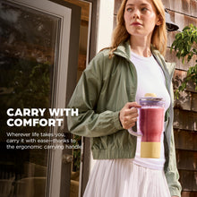 Load image into Gallery viewer, Ninja Blendboss™ | Personal Blender for Smoothies & Frozen Drinks | 26oz Travel Tumbler with LeakProof Lid, Chug Spout & Detachable Straw | Auto-iQ Technology | Lavender Lemonade | DB351PR