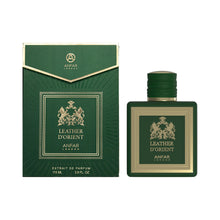 Load image into Gallery viewer, ANFAR LONDON Leather D'Orient Pour Homme Extrait de Parfum for Men | Long-Lasting Fragrance with Cashmeran, Incense, Amber, Oud & Cedarwood Notes | Luxury, Woody, Spicy Scent