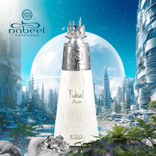 Load image into Gallery viewer, Nabeel Master Perfumer Collection - Fulad Azm for Unisex - Arabian Perfume for Women & Men - Fragrance with Bergamot, Lavender, Patchouli, Amber Scent - Arabic Cologne - Travel Size - 3.3 oz EDP Spray