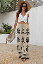 Load image into Gallery viewer, Sampeel Summer Outfits for Women Trendy 2026 Spring Clothes Boho Pants Comfy Clothing Fashion Vacation Outfits Western Cruise Concert Trousers Apricot S