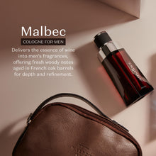 Load image into Gallery viewer, Malbec Classic Eau de Toilette By O Boticario, Cologne For Men, Long-Lasting Fragrances, French Oak Barrel-Aged Red Wine & Woody Amber Perfume Scent, 3.4 Ounce
