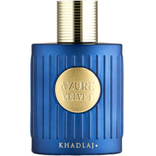 Load image into Gallery viewer, Khadlaj Azure Velvet Extrait De Parfum Spray, 3.4 Ounce (Unisex)