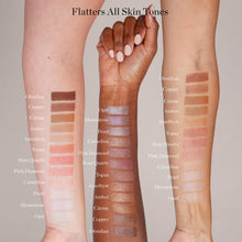 Load image into Gallery viewer, Ogee Face Stick Radiant Collection Trio - Contour Stick Makeup Collection - Certified Organic Contour Palette - Includes Bronzer Stick, Blush Stick & Highlighter Stick