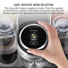 Load image into Gallery viewer, Bartesian Professional Cocktail Machine and Margarita Maker - High Capacity Bar Cocktail Mixer with 5 Premium Glass Bottles for Parties and Entertaining - Push-Button Technology and Easy Clean Design