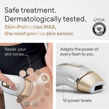 Load image into Gallery viewer, Braun IPL at Home Laser Hair Removal for Women and Men, Silk Expert Pro 5 PL5137 with Venus Swirl Razor, Long-Lasting Reduction in Hair Regrowth for Body & Face, Corded, PL5137
