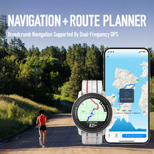 Load image into Gallery viewer, COROS PACE 3 Sport Watch GPS, Lightweight and Comfort, 17 Days Battery Life, Dual-Frequency GPS, Heart Rate, Navigation, Sleep Track, Training Plan, Run, Bike, and Ski (Ink Nylon)