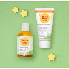 Load image into Gallery viewer, Burt's Bees Baby Diaper Rash Cream, 40% Zinc Oxide Calms & Soothes Skin for Fast Relief, Eczema Safe Balm, 100% Natural Origin Plant Based Formula, Pediatrician Tested, Travel Size, 6 oz (3 oz 2-Pack)