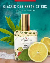 Load image into Gallery viewer, St. John West Indian Lime Cologne | Refreshing Caribbean Citrus Cologne for Men | Citrus Cologne Mens Fragrance | (4 oz spray) cologne for men
