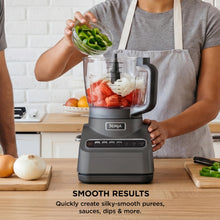 Load image into Gallery viewer, Ninja Food Processor, Professional Plus, 1000 Peak Watts, 4 Functions for Chopping, Slicing, Purees & Dough with 9-Cup Processor Bowl, 3 Blades, Food Chute & Pusher, Silver, BN601