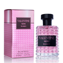 Load image into Gallery viewer, Valentine Nero for Women Eau De Parfum - Amber Floral Jasmine, Bourbon Vanilla & Woods - Oriental-Floral Fragrance with a Modern Twist - Elegant 100ml Bottle Fragrance Packed in a Paper Box