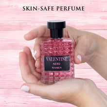 Load image into Gallery viewer, Valentine Nero for Women Eau De Parfum - Amber Floral Jasmine, Bourbon Vanilla & Woods - Oriental-Floral Fragrance with a Modern Twist - Elegant 100ml Bottle Fragrance Packed in a Paper Box