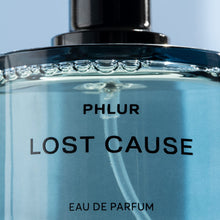 Load image into Gallery viewer, PHLUR Lost Cause Eau de Parfum - Full Size Perfume for Women & Men Fragrance - Fresh Woody Floral Perfume with Bergamot, Apple, Jasmine & Vanilla Orchid (50mL)