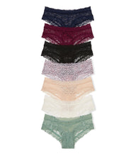 Load image into Gallery viewer, Victoria's Secret Lace Cheeky Panty Pack, Cheeky Panties for Women, Lace Panties, Hipster Panties, Ladies Underwear, Neutral Mix (XXL)