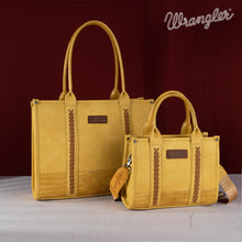 Load image into Gallery viewer, Montana West × Wrangler Tote Handbag for Women Top Handle Large Work Tote Bag WG102G-8119MST