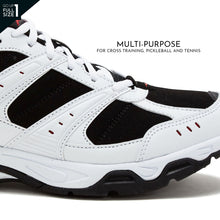 Load image into Gallery viewer, Avia Avi-Verge Mens Sneakers - Cross Trainer Mens Tennis Shoes, Pickleball or Walking Shoes for Men, White/Black/Red, 9 Medium
