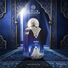 Load image into Gallery viewer, Nabeel Suha - Luxus Edition for Unisex - Arabian Perfume for Women & Men - Fragrance with Apple, Bergamot, Saffron, Patchouli, Vetiver, Musk Scent - Arabic Cologne - Travel Size - 3.3 oz EDP Spray