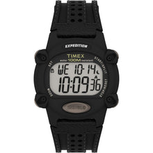 Load image into Gallery viewer, Timex Men's Expedition Digital CAT 39mm Watch – Black Case with Black Fabric & Leather Strap