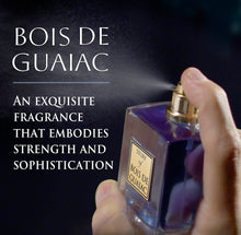 Load image into Gallery viewer, Prince Parfums Dubai - Story of Bois De Guaiac - Men - 3.4 Ounces - Extrait de Parfum - Luxury Fragrance with Exotic Woods, Amber, & Citrus Notes - Timeless Luxury - A Refined and Sophisticated Scent