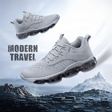 Load image into Gallery viewer, Womens Walking Running Shoes Air Cushion Basketball Sneakers Fashion Tennis Breathable Sport Gym Fitness Cross Trainers Shoes Light Grey 6.5