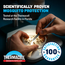 Load image into Gallery viewer, Thermacell Mosquito Repellent Rechargeable Adventure EX-Series EX90; Patio Shield with 9-Hour Battery, Includes 12-Hour Refill, Rubber Armor & Carabiner; Scent Free Bug Spray Alternative