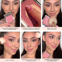 Load image into Gallery viewer, ICONIC LONDON Kissed by the Sun | Multi-Use Blush, Bronzer, & Highlighter, For All Skin Types, Cruelty-Free, Vegan Makeup, (Date Night) 0.17 oz